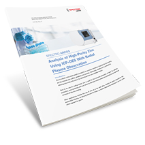 Analysis of High-Purity Zinc Using ICP-OES With Radial Plasma Observation