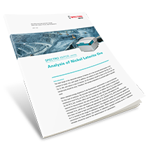 Analysis of Nickel Laterite Ore (SPECTRO XEPOS)