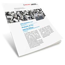 Analysis of Tin and its Alloys