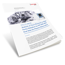 Analysis of Trace Elements in High-Purity Palladium by ICP-OES With Dual Side-On Plasma Observation