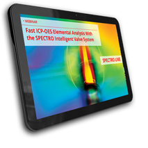 Fast ICP-OES Elemental Analysis With the SPECTRO Intelligent Valve System