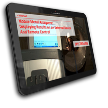 Mobile Metal Analyzers: Displaying Results on an External Device And Remote Control