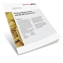 Precious metals testing with ED-XRF spectrometry (SPECTROCUBE)