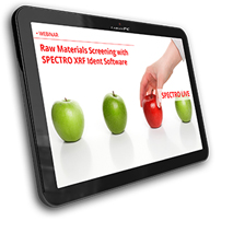 Raw Materials Screening with SPECTRO XRF Ident Software