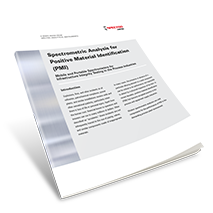 Spectrometric Analysis for Positive Material Identification (PMI)