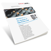 The Analysis of High-Purity Lead