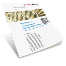 The Analysis of Titanium and its Alloys